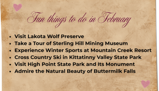 Fun things to do in Feb